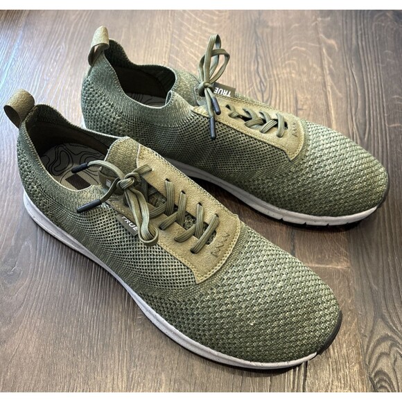 True Linkswear All Day Knit II 2 Men’s Flyknit Spikless Golf Shoes Size 12 Green main image 6